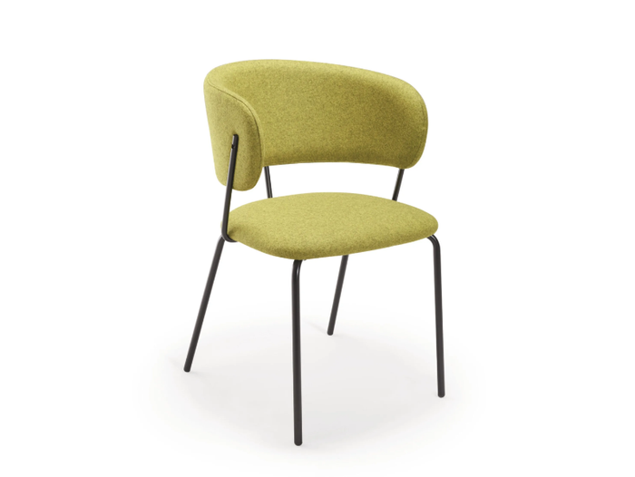 NIKITA A 4M - Fabric chair with armrests _ SOFTLINE 1979